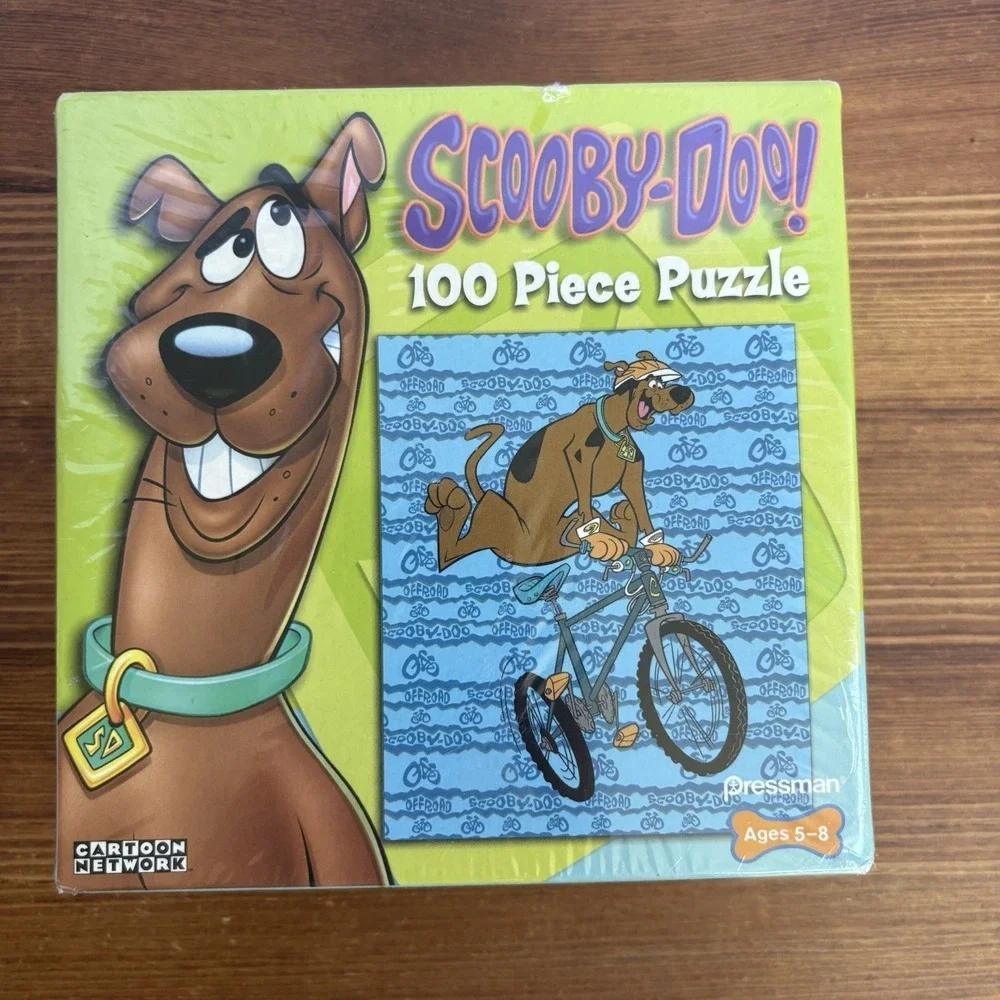 2005 Scooby-Doo 100 Piece Puzzle Pressman Sealed Cartoon Network Ages 5-8
